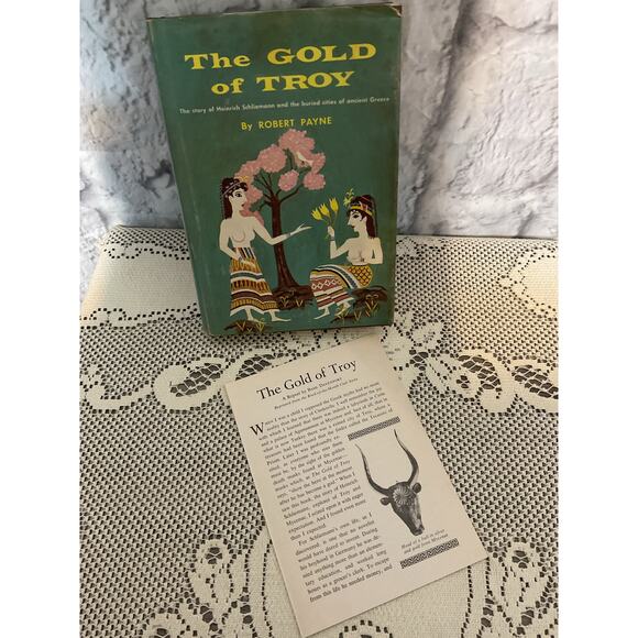 1959 THE GOLD OF TROY The Story of Heinrich Schliemann and the Buried Cities - Picture 2 of 5